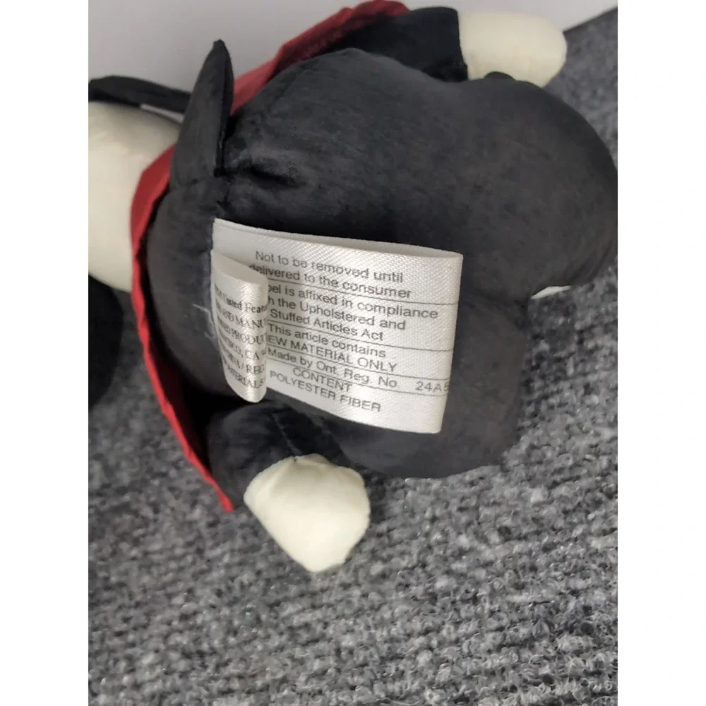 Whitman's Snoopy Peanuts Dracula Vampire Tag‎ Plush Collectible Toy Vintage 7